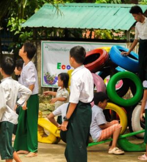 Yangon Tamwe Deaf School – Eco Play Activity